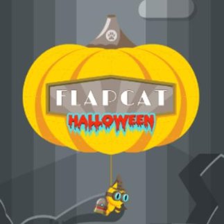 flap cat halloween game